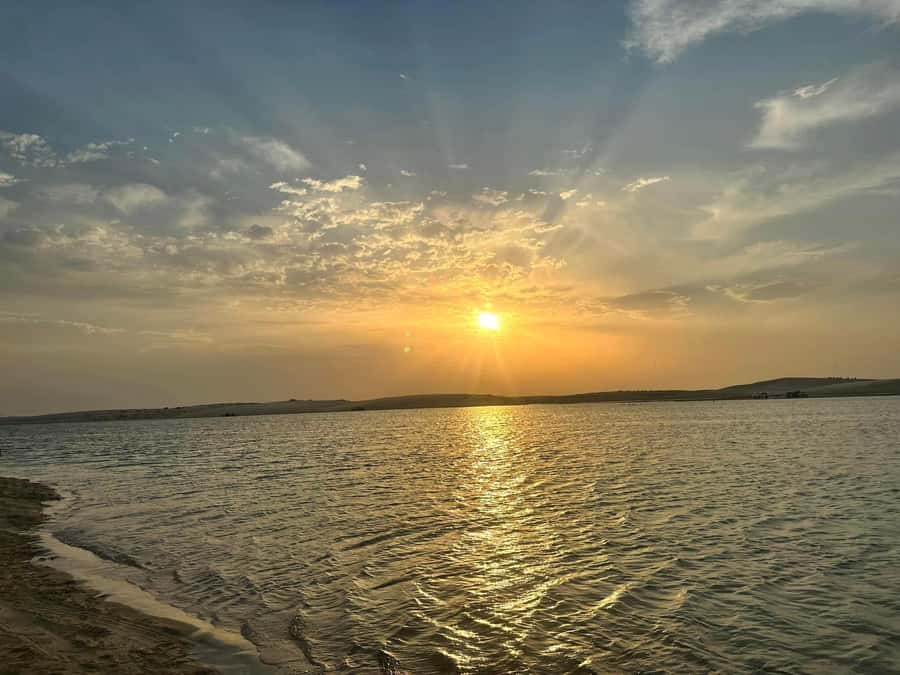 Doha: Sunset desert tour with Camel Ride, Inland Sea & Tea - From Doha to Mesaieed in a comfortable SUV