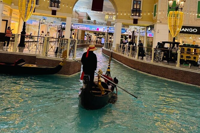 Doha Tour with Gondola Ride at Villaggio Mall - The Gondolania ride: a short indoor finale