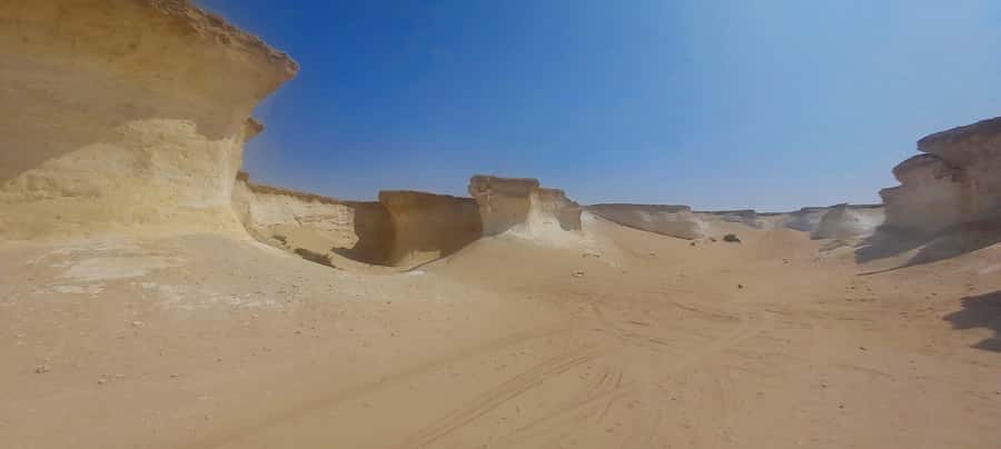 Doha: West Coast Qatar Tour, Sculptures, Camel Racing track - What the four-hour schedule really feels like