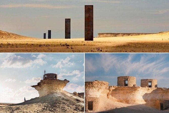 Doha: West Coast Tour Sculpture,Camel Racing Track Rock Formation - Key points to know before you go