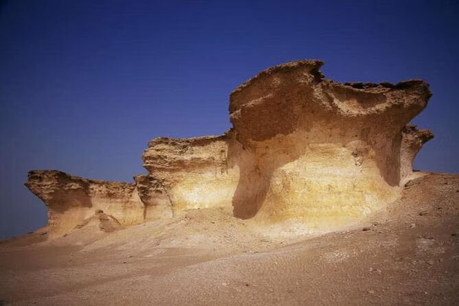 Doha: West Coast Tour Serra and Mushroom Rocks - Richard Serra’s East-West/West-East