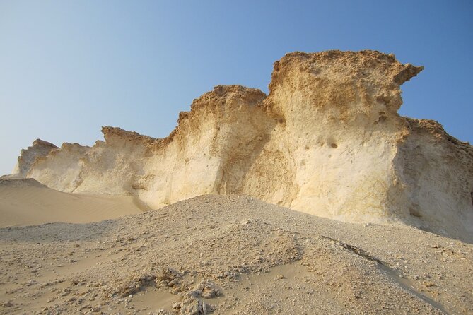 Doha West Qatar Richard Serra Sculpture, Mushroom Rock Tour - Zekreet and the mushroom rock