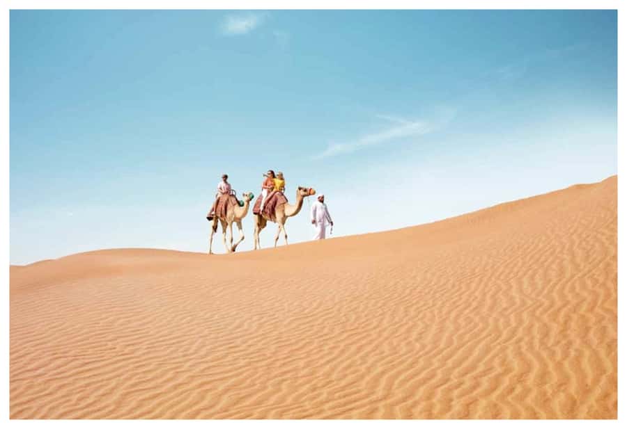 Dune Bashing, Sandboarding, Camel Ride & Optional ATV Ride - The guides make a practical difference