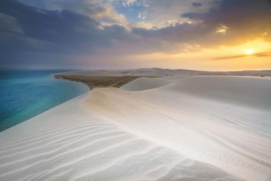 Explore desert Qatar: Off-Road Adventures, dune bashing Tour - The first run over Qatar’s high dunes