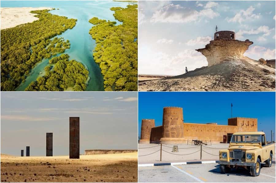 From Doha: Full-Day Tour to Qatar North and West - A comfortable start from Doha