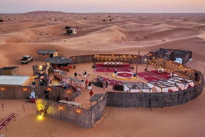 Full Day Desert Safari with Camp Access, Buffet Dinner,Camel Ride - Sealine Beach is where the action starts