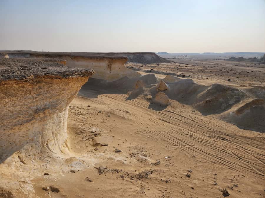 Full Day Tour to Qatar North and West / History and Heritage - Zekreet’s rocks make the west feel remote