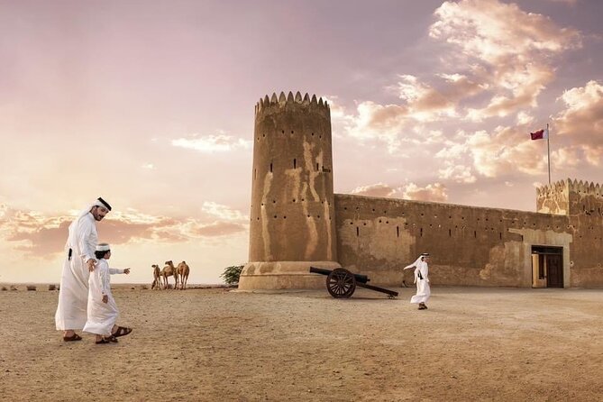 Full Day Tour to Qatar North And West With Pickup From Doha - Zekreet Fort, limestone, and the famous umbrella rock