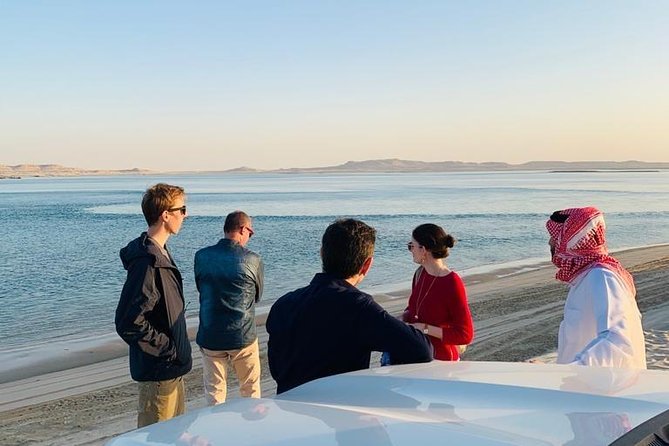 Half Day Desert Safari - Reaching the Inland Sea near the Saudi border
