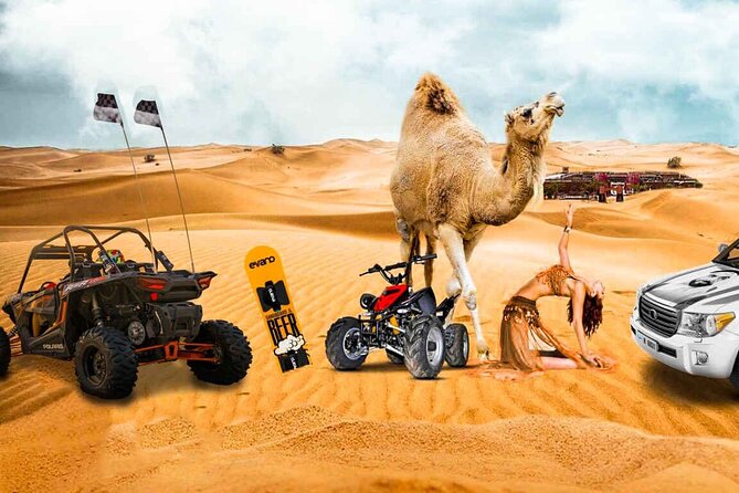 Half Day Desert Safari || Sand Boarding || Camel Ride || Inland Sea Visit || - Key points to know before you go