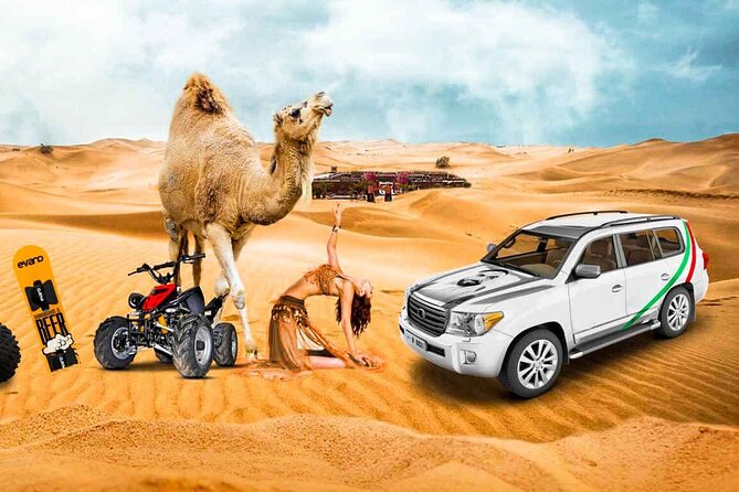 Half Day Desert Safari with Sand Boarding and Camel Ride - A camel ride with a different pace