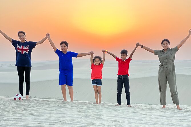 Half Day Private Desert Safari in Doha - Sunset light and the cooler evening air
