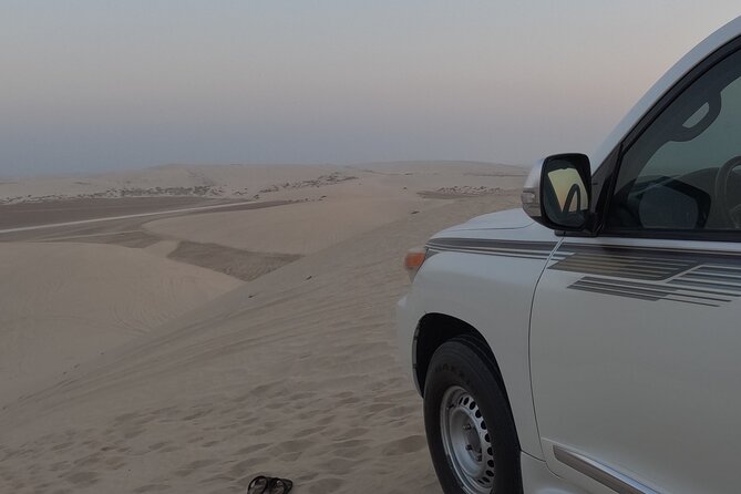 Half Day Safari Tour With Camel Ride and Sand Boarding in Doha - Dune bashing across Qatar’s sand