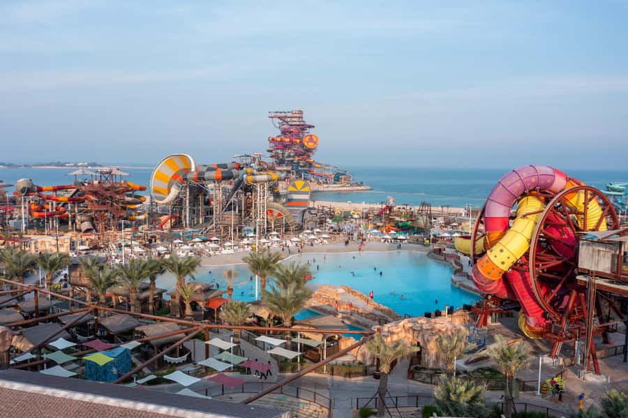 Lusail: Meryal Waterpark Entry Ticket - The Rig 1938 gives Meryal its main claim to fame