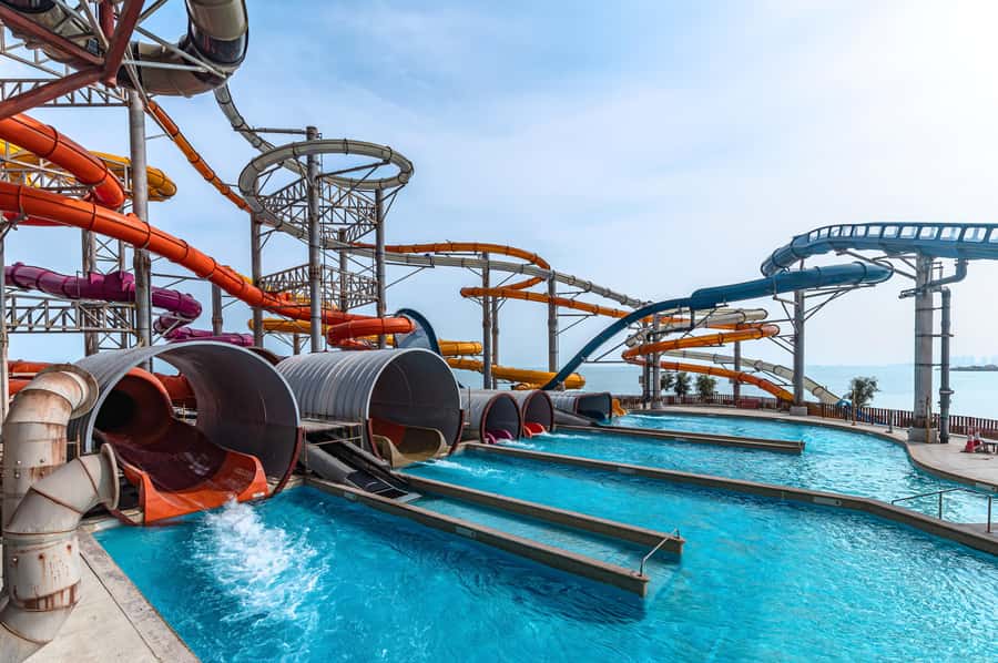 Lusail: Meryal Waterpark Entry Ticket - Sixty-nine attractions create a full day of choices