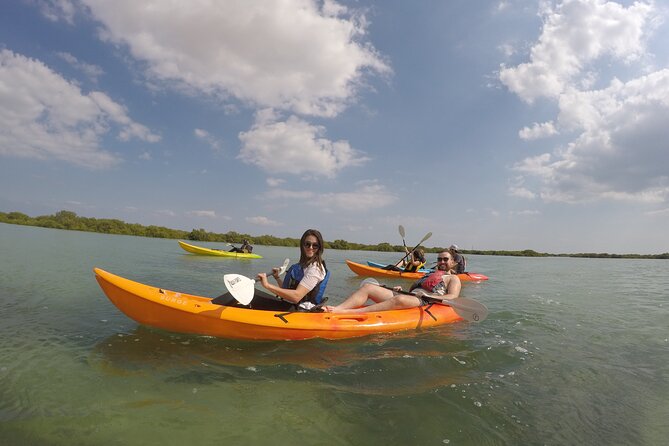 Mangrove Kayaking Purple Island Adventure - Getting fitted with kayak equipment