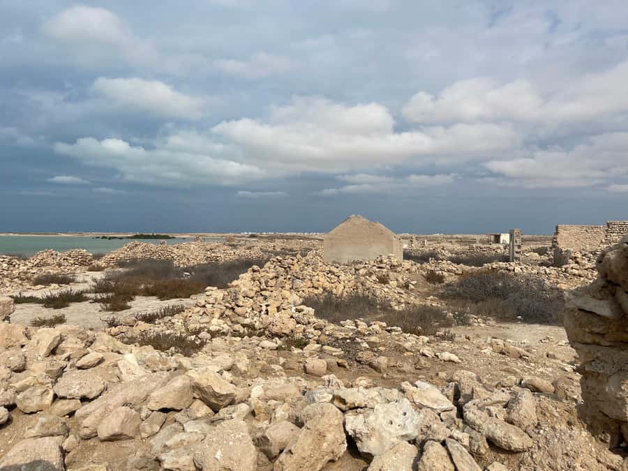 North of Qatar: Olafur Eliasson Exibit, Zubara fort & jumail - The return drive and what the timing means