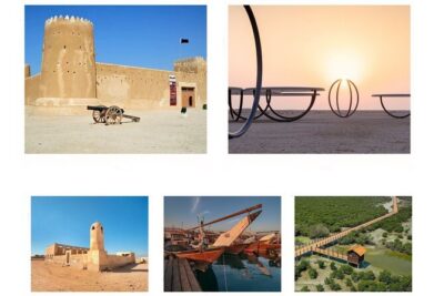 North of Qatar Tour to Olafur Eliasson Zubara Fort Jumail Village