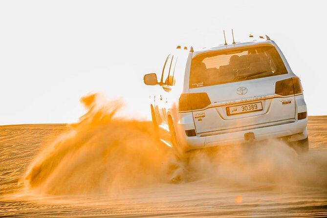 Private Doha Desert Safari and Inland Sea Tour, Best adventures - Sandboarding, camels, ATVs, and coffee