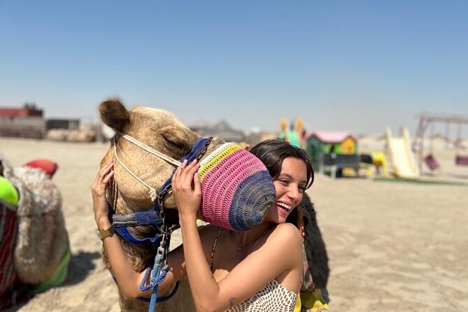Private Dunes Bashing | Desert Safari | Sand Boarding - The camel camp, falcons, and added-cost activities