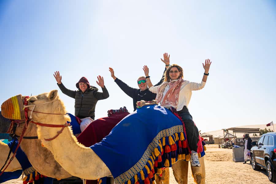 Private Half-Day Desert Safari Tour+Camel Ride - From Doha to Sealine Beach
