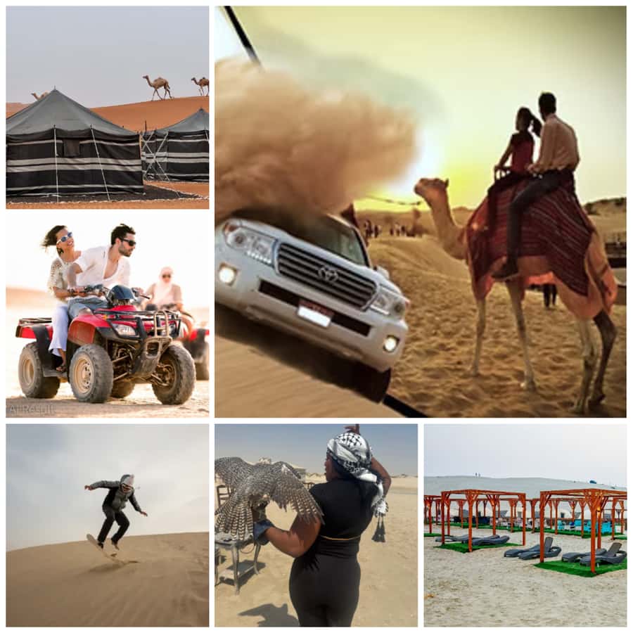 Private Half-Day Desert Safari Tour+Camel Ride - The 4WD ride across Qatar’s soft dunes