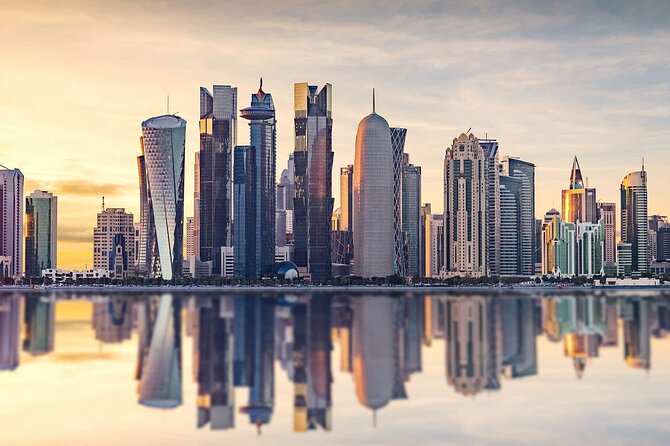 Private Highlights Tour of Doha City and Dhow Cruise Ride - The Pearl, from reclaimed land to luxury district