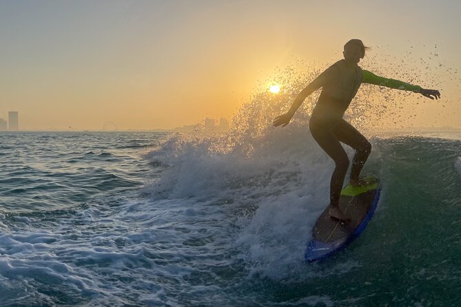 Private Wakesurfing or Wakeboarding along Doha's skyline - Riding beside Doha’s skyline