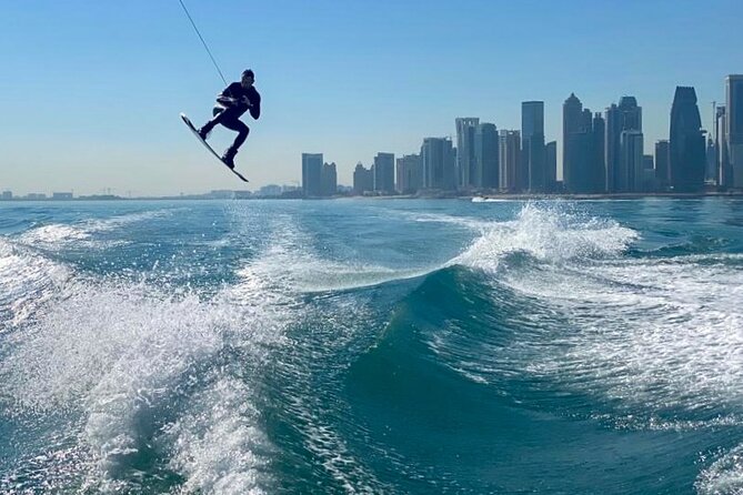 Private Wakesurfing or Wakeboarding along Doha's skyline - Weather, rescheduling, and the practical details