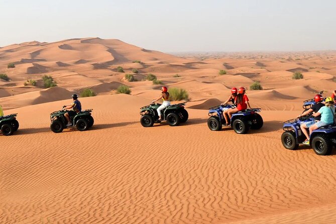 Qatar ATV And Quad Bike Experience With Sand Boarding - What the price of $133.34 really buys you