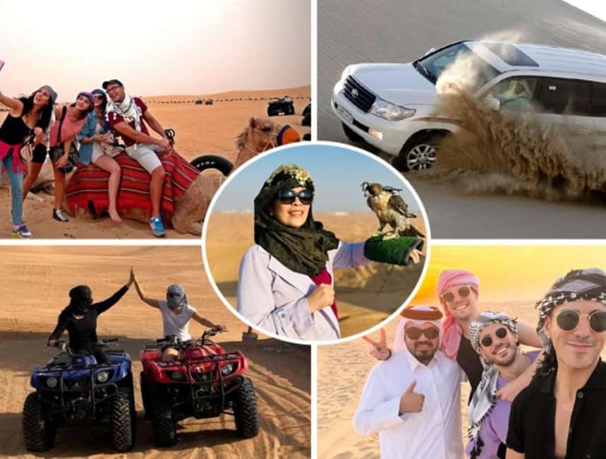 Qatar: ATV & Quad Dune Bashing, Camel Ride, & Sandboarding - The Inland Sea and the best photo views