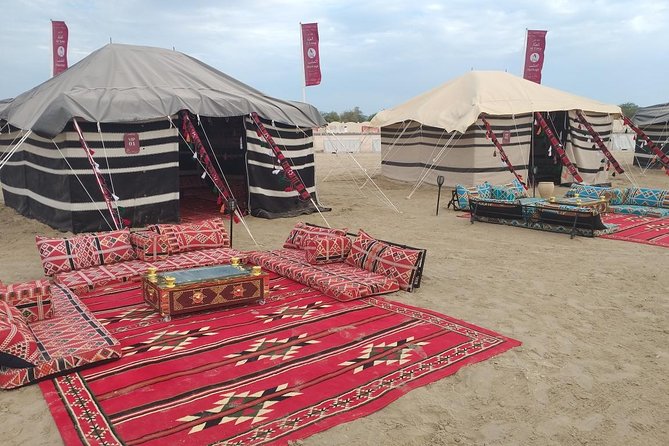 Qatar Desert Safari Adventure Experience . - Sandboarding, photographs, and optional camel rides