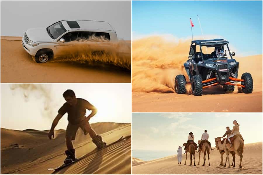 Qatar Desert Safari, Quad bike, Camel Ride and Sandboarding - Why the Inland Sea makes this trip special