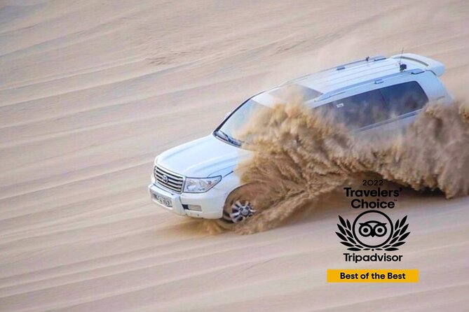 Qatar Gold Dune Safari, Dune Bashing,Camel Ride,Sand Boarding,Inland Sea Desert - A five-minute camel ride at the camp