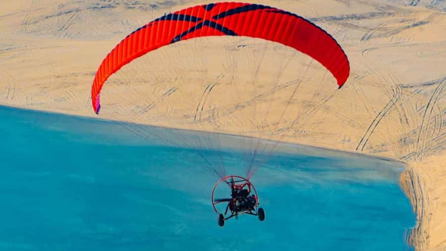 Qatar's Skybound Adventure: Exclusive Private Paratrike tour - Taking flight from Al Wakrah Municipality