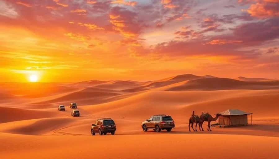 Qatar: Sunset Desert Safari with Camel Ride & Sandboarding - Sandboarding is simple, sandy, and fun