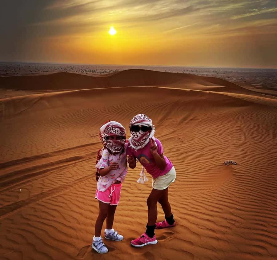 Qatar: Sunset Desert Safari with Camel Ride & Sandboarding - The Inland Sea is the reward at sunset