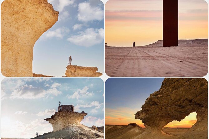 Qatar West Coast tour to Richard Serra Sculpture and Mushroom Rock Formation - Key points at a glance