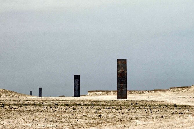 Qatar West Coast tour to Richard Serra Sculpture and Mushroom Rock Formation - Zekreet Fort and Qatar’s early building traditions