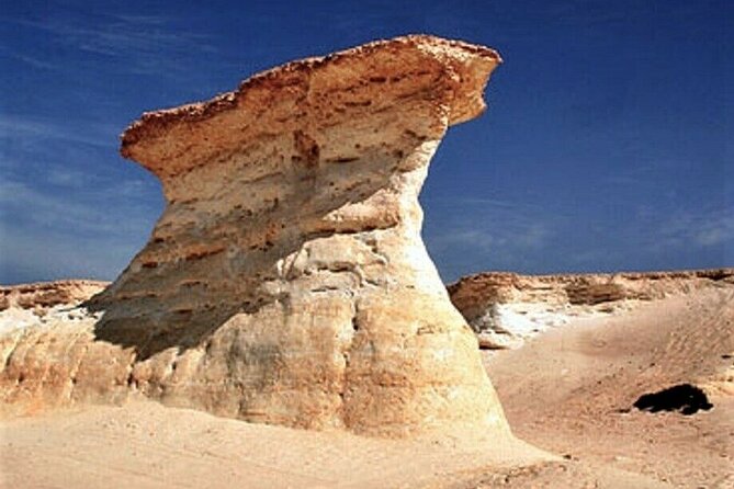 Qatar West Coast tour, Zekreet, Richard Serra Sculpture, Mushroom Rock Formation - Richard Serra’s four steel plates