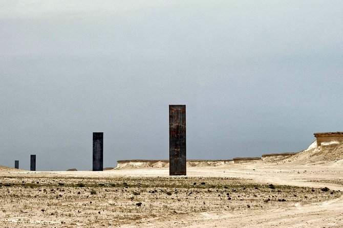 Qatar West Coast tour, Zekreet, Richard Serra Sculpture, Mushroom Rock Formation - Film City and Zekreet Fort