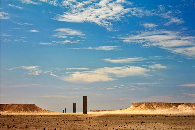 Qatar West Coast tour, Zekreet, Richard Serra Sculpture, Mushroom Rock Formation - A private start from Doha