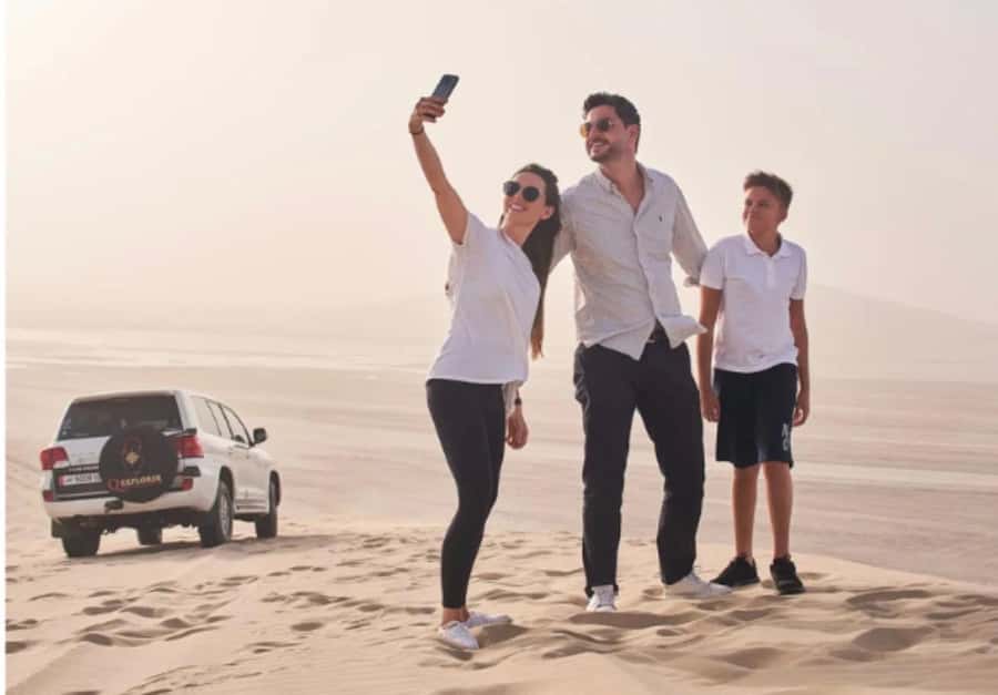 Relax Inland Sea Tour, Desert Safari, Camel Ride, SandBoard - From Doha to the Red Dunes
