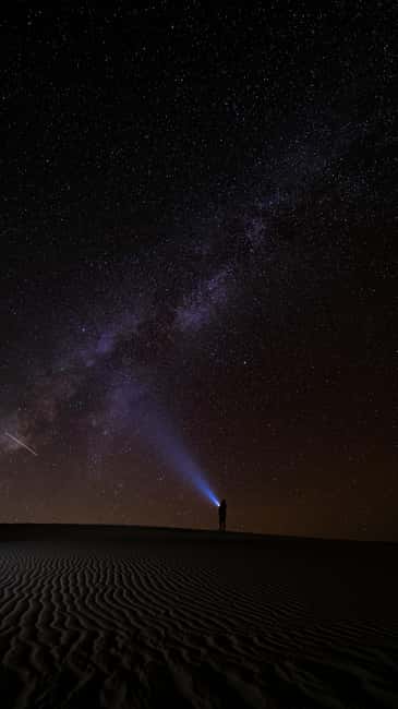 Star Studded Night Desert Safari Doha Qatar - Dune bashing in the dark