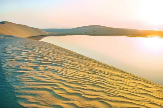 Sunrise or Sunset , Desert Safari Tour in Heart of Qatar - Tea, local contact, and the guide’s role