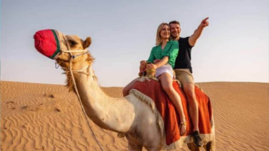 Sunrise/Sunset DuneBashing,CamelRide InlandSea &Sandboarding - Who will enjoy this tour most?