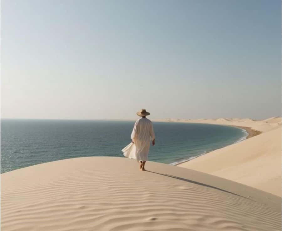Sunrise/Sunset DuneBashing,CamelRide InlandSea &Sandboarding - Dune bashing across Qatar’s rolling sand