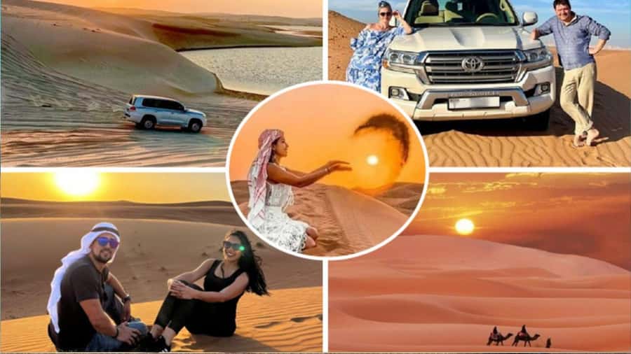 Sunrise/Sunset DuneBashing,CamelRide InlandSea &Sandboarding - Is $24 a good value?