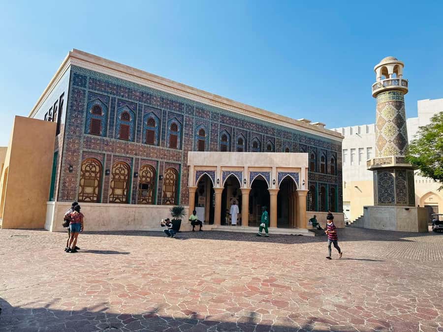Things To Do In Doha: City Tour, Souq Waqif & Dhow Boat Ride - Lusail Marina and the I Love Lusail statue