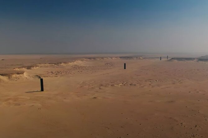West Of Qatar, Mushroom Rocks, Camel Racing Track, Richard Serra - What $66 buys you